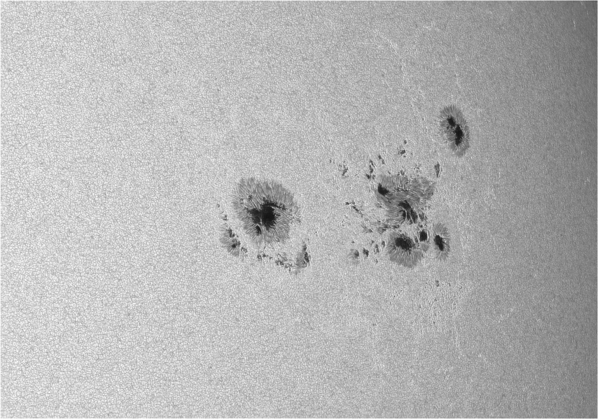 Soleil, groupe de taches 3361